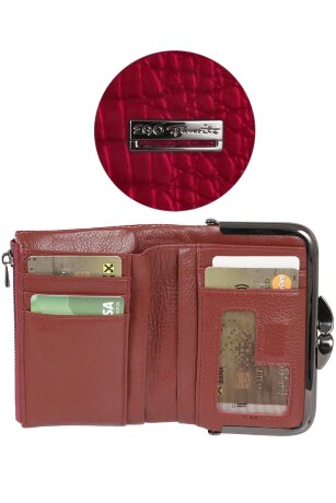 Кошелёк женский Ego 03-0090 т.красн