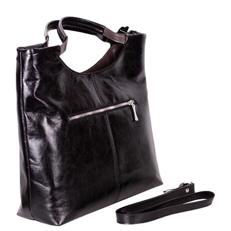 Сумка женская Mattioli 053-14С1 черн/сер азалия