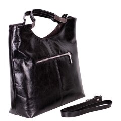 Сумка женская Mattioli 053-14С1 черн/сер азалия