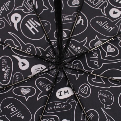 Зонт женский Zemsa 112158 комикс