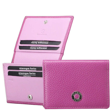 Визитница Stampa Brio 557-1416CF Orchid/pink