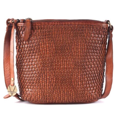 Женская сумка Vilenca TK-514 cognac