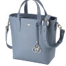 Сумка женская ESSE НОННА сер/голуб.фл 79520
