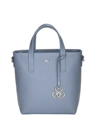Сумка женская ESSE НОННА сер/голуб.фл 79520
