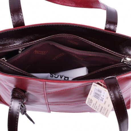 Сумка женская Mattioli 102-11С бордо азалия