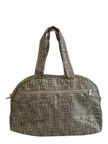 Сумка саквояж Ibag 5204 беж.геомет
