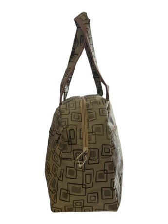 Сумка саквояж Ibag 5204 беж.геомет