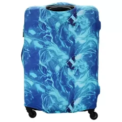 Чехол д/чемод.EBH687-M Turquoise Marble