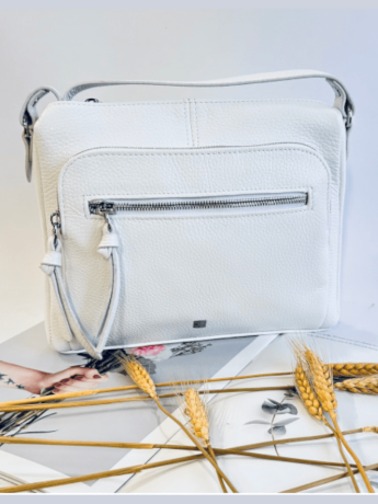 Сумка женская SHARPEY 1-2670 бел фл.