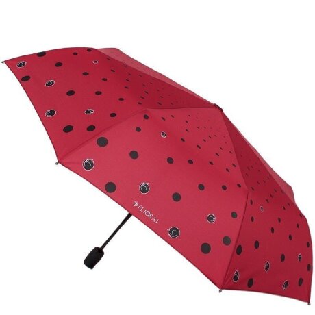 Зонт FJ 160407 Кошки в горошке красн