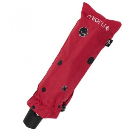 Зонт FJ 160407 Кошки в горошке красн