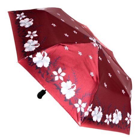 Зонт женский Zemsa 112148 крас/бел.цв