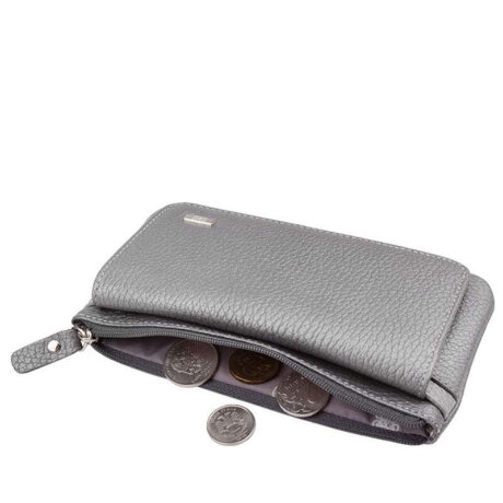 Кошелек ESSE Инканто Grey сереб.фл