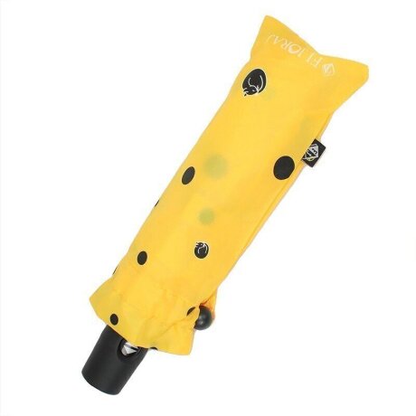 Зонт FJ 160409 Кошки в горошке желт