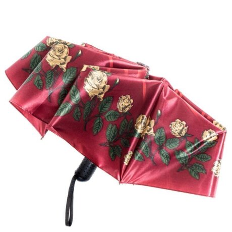 Зонт женский Zemsa 112157 борд/зол.цв