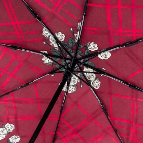 Зонт женский Zemsa 112157 борд/зол.цв