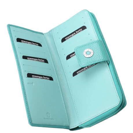 Портмоне Stampa Brio 932-8382CF Turquoi/sea