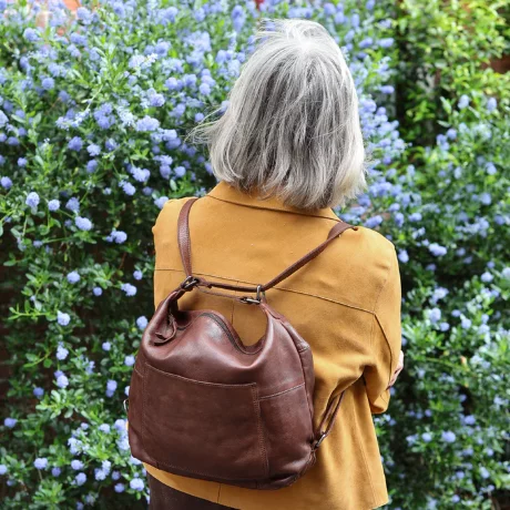 Сумка-рюкзак женская Bear Design MJ1912 brown 