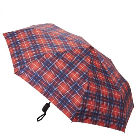 Зонт женский Zemsa 112215 крас/клетка