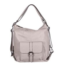 Сумка-рюкзак женская 6003 grigio MiaDonna