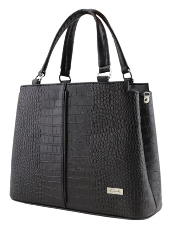 Сумка женская Оливи 1227 черн.крок