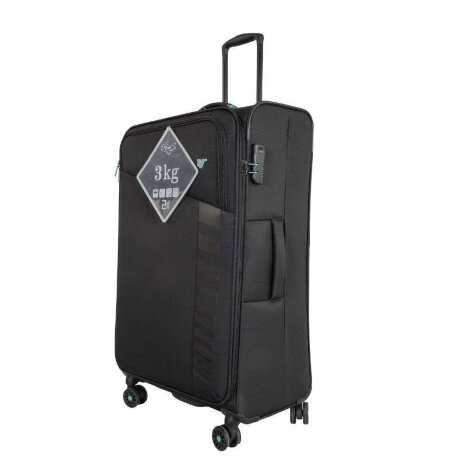 Чемодан Verage WA882207 w28 black L