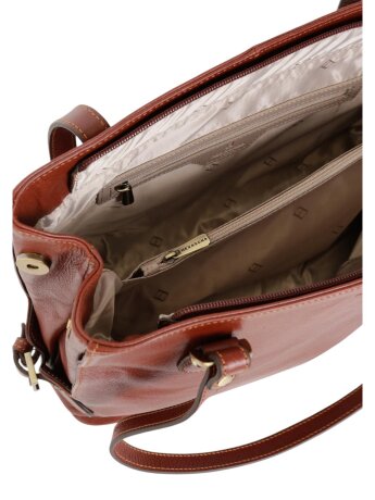 Сумка женская Hexagona 111322B marrone