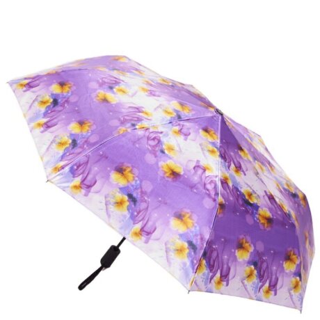 Зонт женский Zemsa 113116 сирень/цв