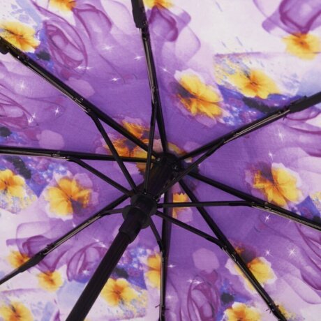 Зонт женский Zemsa 113116 сирень/цв