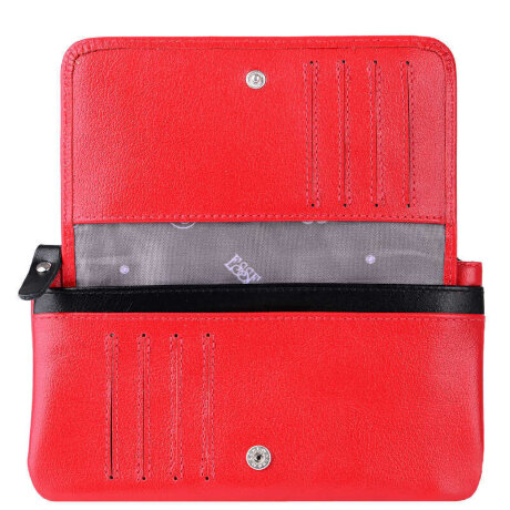 Кошелек ESSE Инканто Red алый/черн
