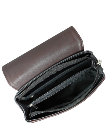 Сумка женская Оливи 1219 черн/кор