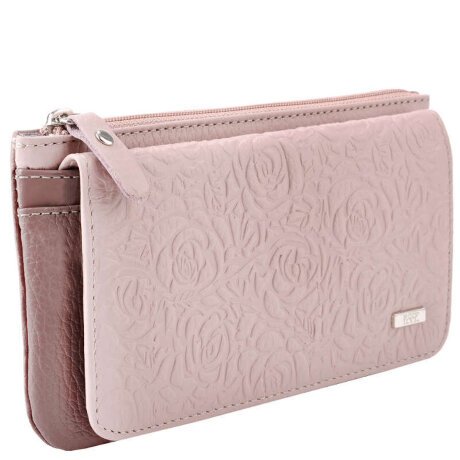 Кошелек ESSE Инканто ирис/роз.тисн