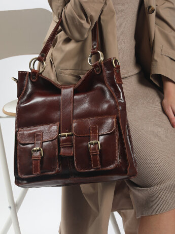 Сумка женская MiaDonna 5574 marrone