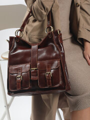 Сумка женская MiaDonna 5574 marrone