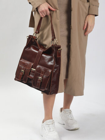 Сумка женская MiaDonna 5574 marrone