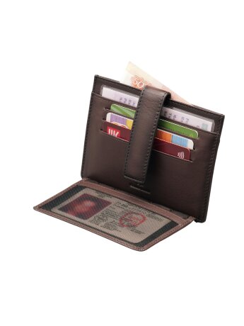 Обложка для документов Stampa Brio 160-2726DKT Brown