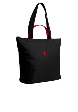 Шоппер непромокаемый 1-178 Королева/любовь/черн