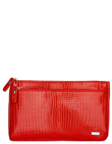 Косметичка ESSE Лена Red варан алый