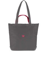 Шоппер непромокаемый 1-178 Любовь/сер