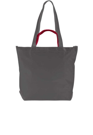 Шоппер непромокаемый 1-178 Любовь/сер