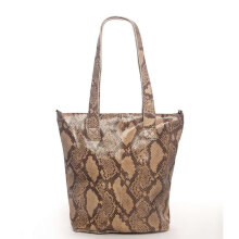 Сумка шоппер женская Bear Design CP2087 snake brown