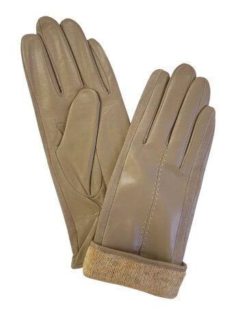 Перчатки женские Pitas 0670Z беж.комби р.7