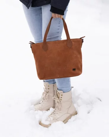 Женская сумка Bear SU46084 cognac 