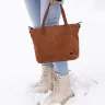 Женская сумка Bear SU46084 cognac 
