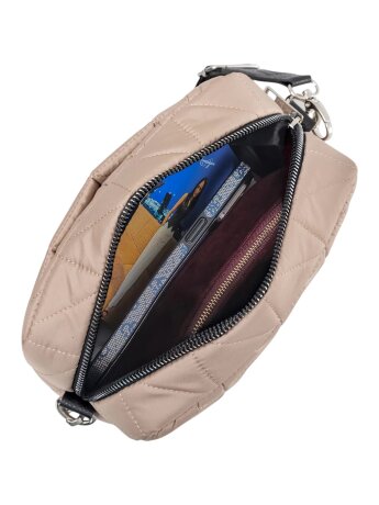 Сумка кроссбоди KN  007-31604 т.беж/треуг