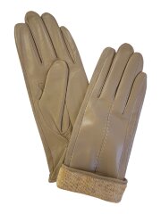 Перчатки женские Pitas 0670Z беж.комби р.7,5