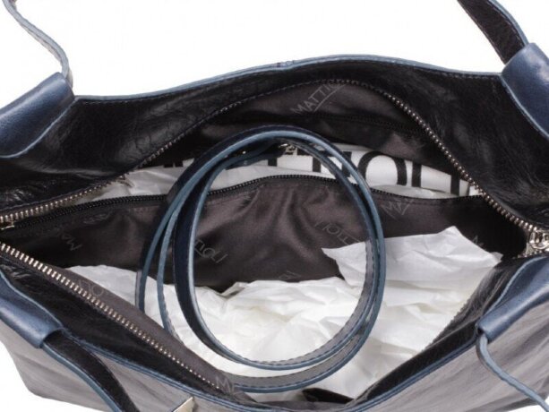 Сумка женская Mattioli 053-14С1 син/черн азалия