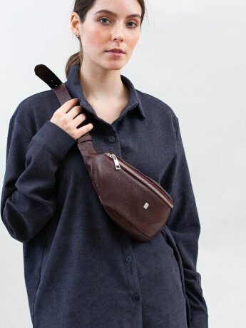 Сумка на пояс SHARPEY 1-031 вишня фл