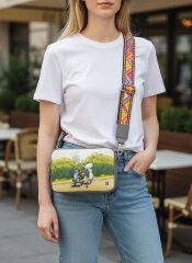 Сумка женская SHARPEY 559-323 сер.фл