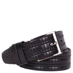 Ремень Sharpey 35 черн.прямоуг. (120)